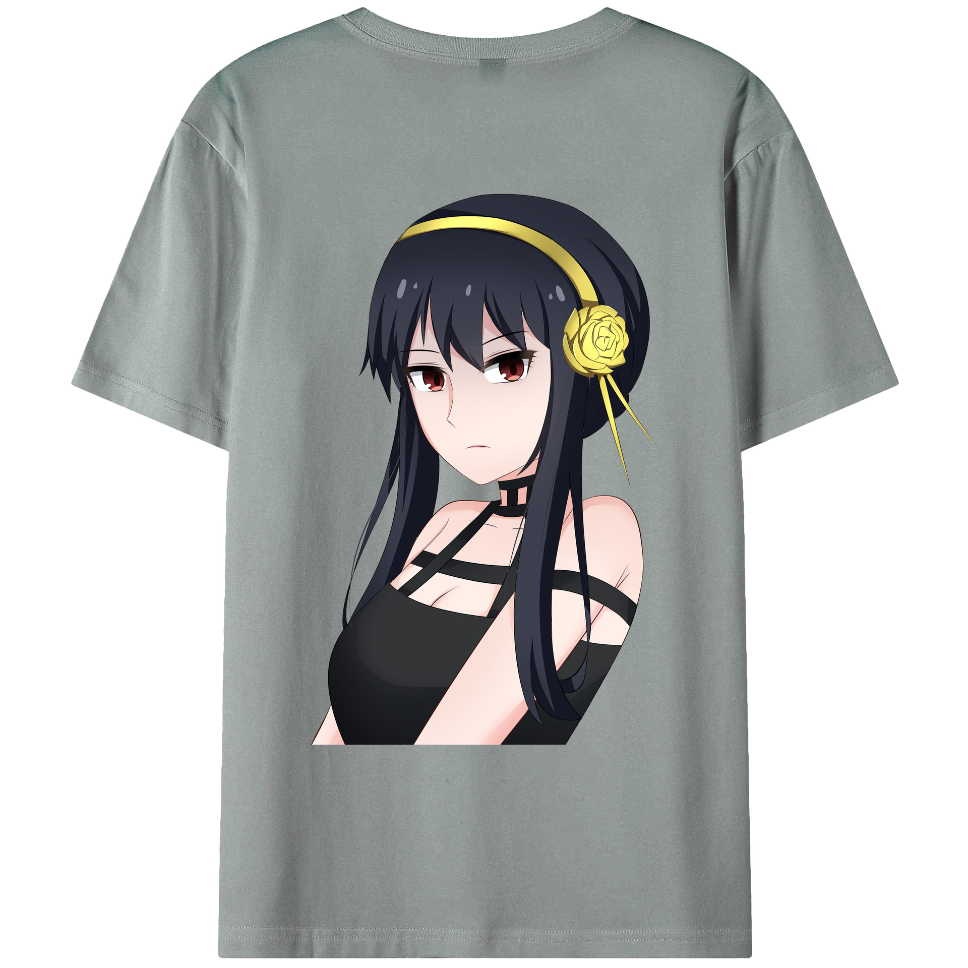 （画像用） SPY×FAMILY间谍家家酒 綿100％ メンズ半袖Tシャツ（バックプリント） 通気性